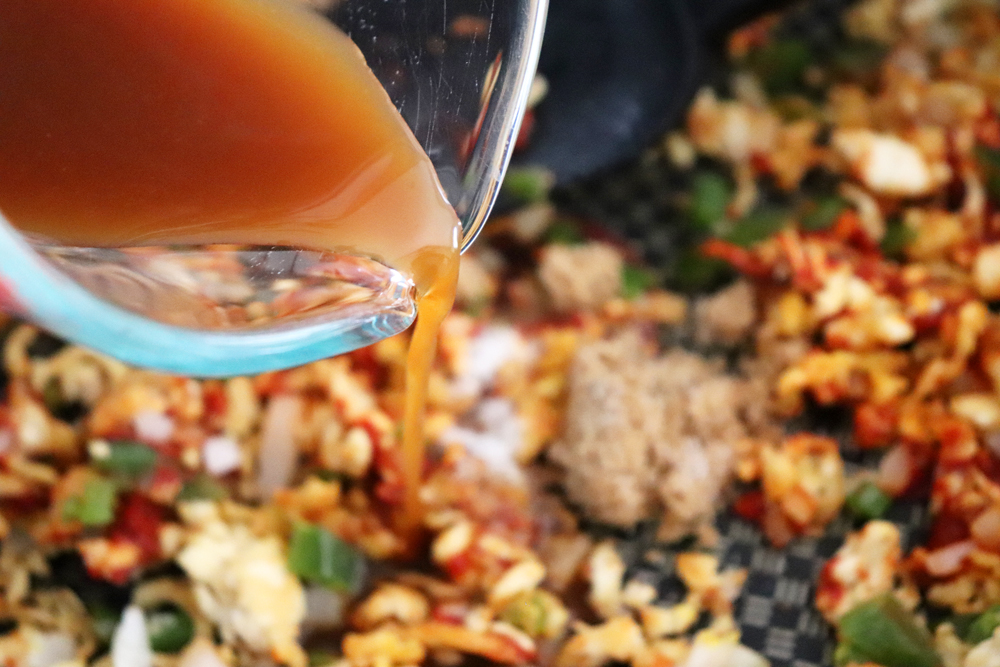 Adding Spices and Broth