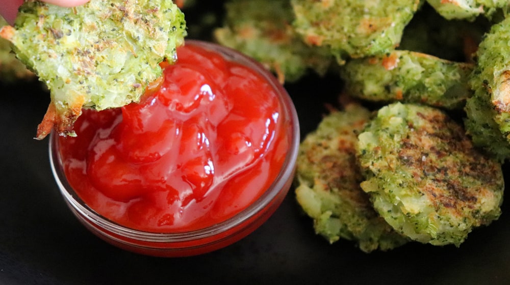 Vegan Broccoli Tots Hero Shot