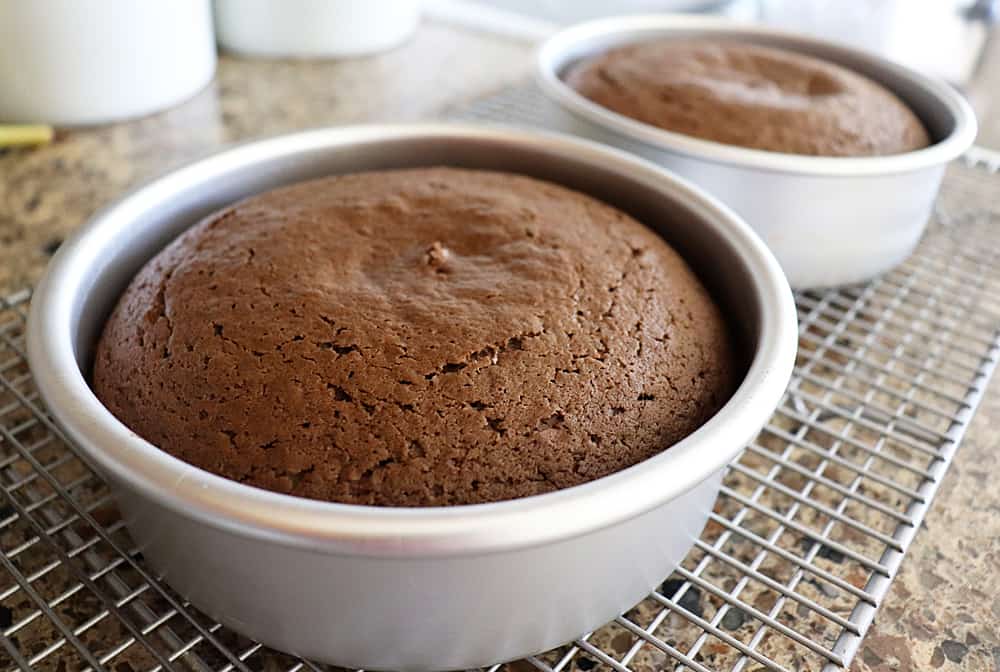 Baked Vegan Chocolate Mayonnaise Cake