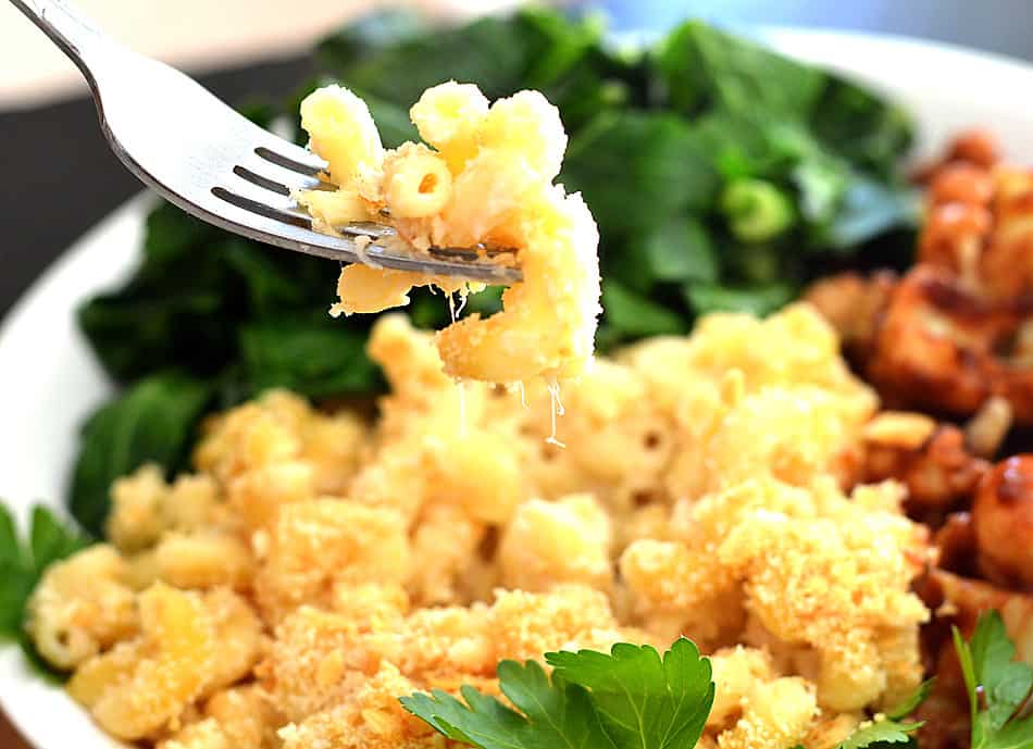 Vegan White Bean Mac and Cheese
