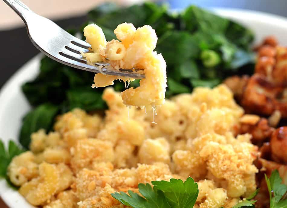 Vegan White Bean Mac and Cheese