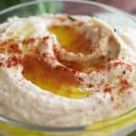 Bowl of hummus