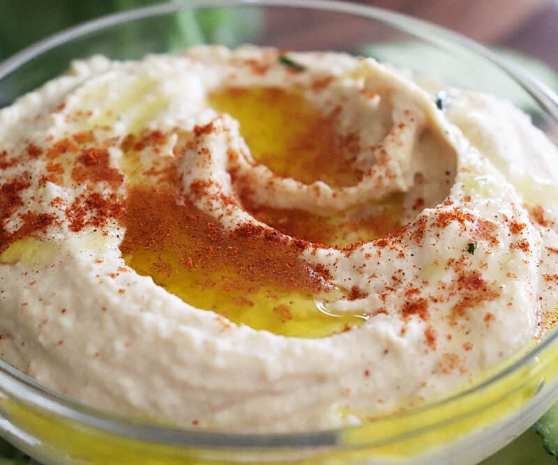 Bowl of hummus