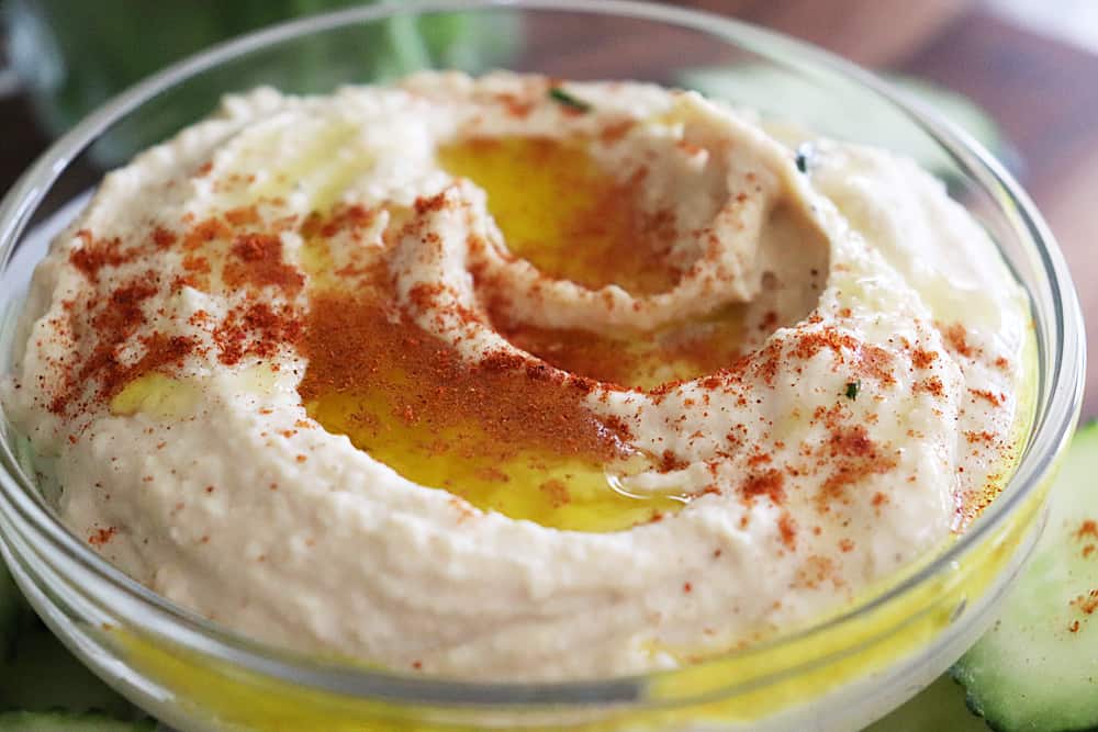 Bowl of hummus