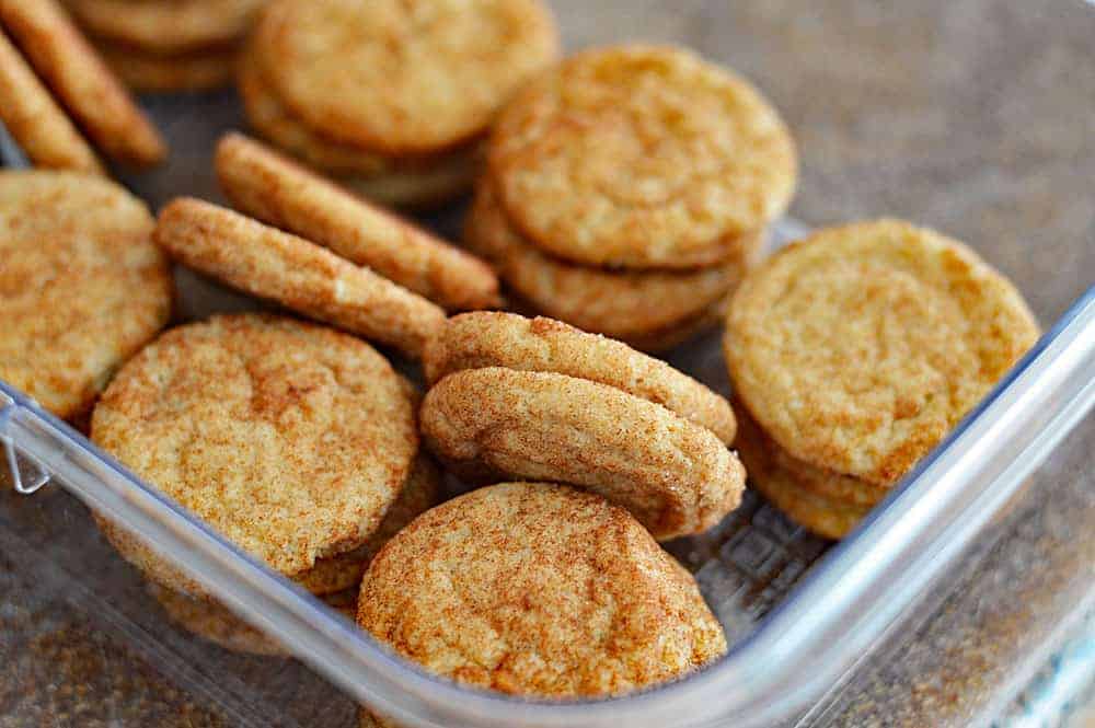 Soft and Chewy Vegan Snickerdoodle Cookies