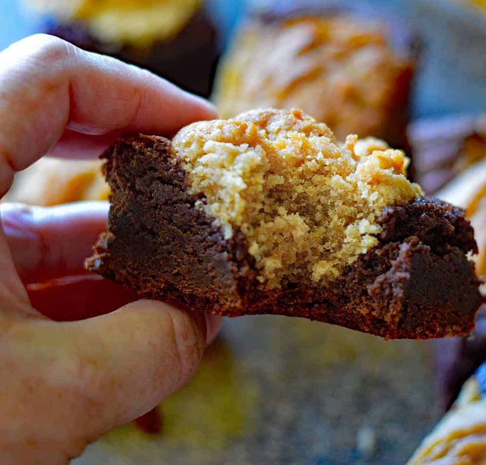Vegan Peanut Butter Cookie Brownies