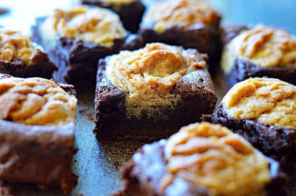 Vegan Peanut Butter Cookie Brownies