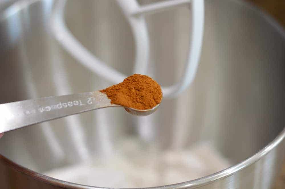 CInnamon for Zucchini Bread Recipe