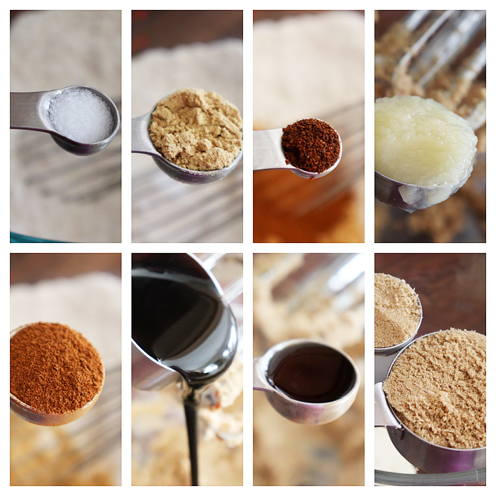 Ingredients for Vegan Gingerbread Cookies (That Won't Spread)