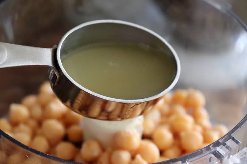Chickpea Brine Aquafaba