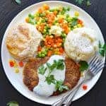 Vegan Chickpea Fried Steak