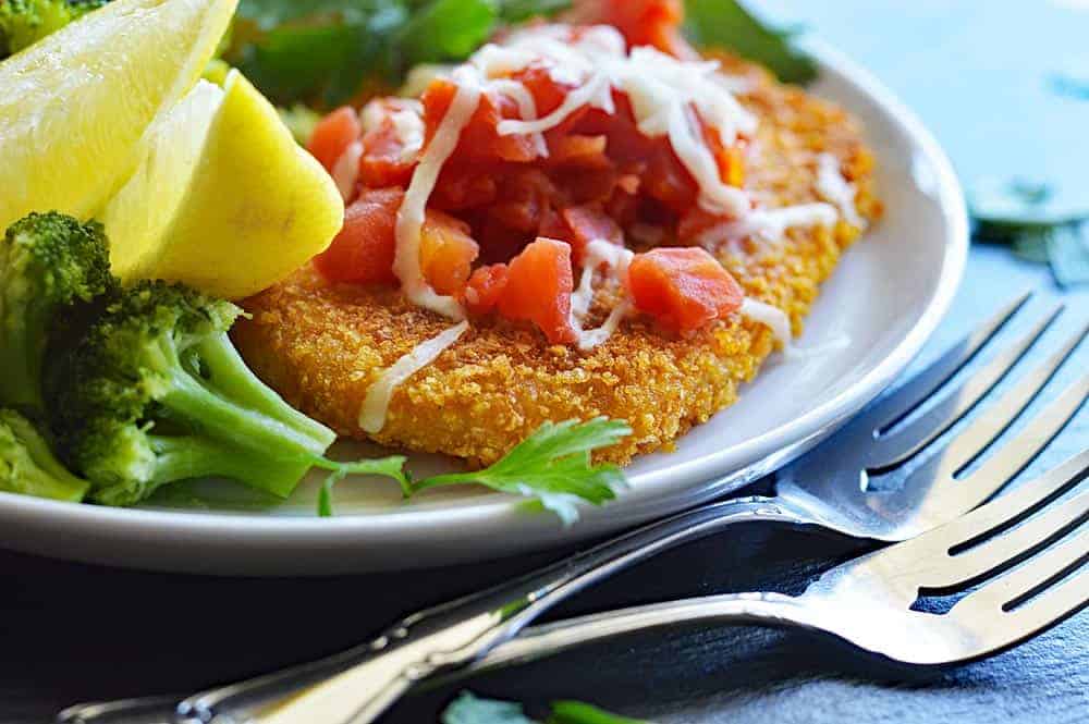 Vegan Chickpea Parmesan