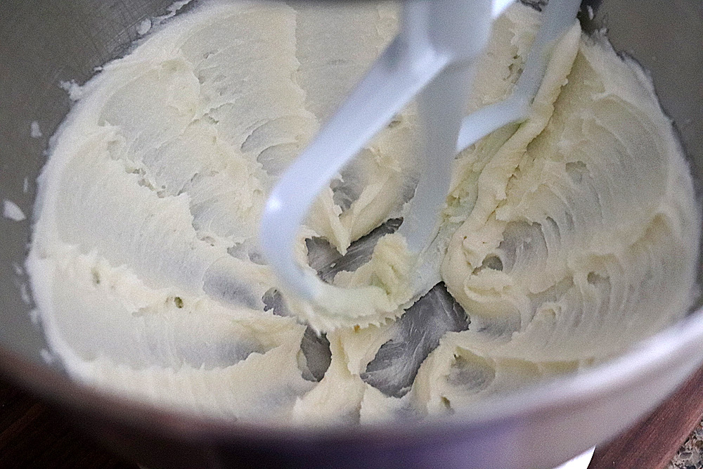 Creamed butter