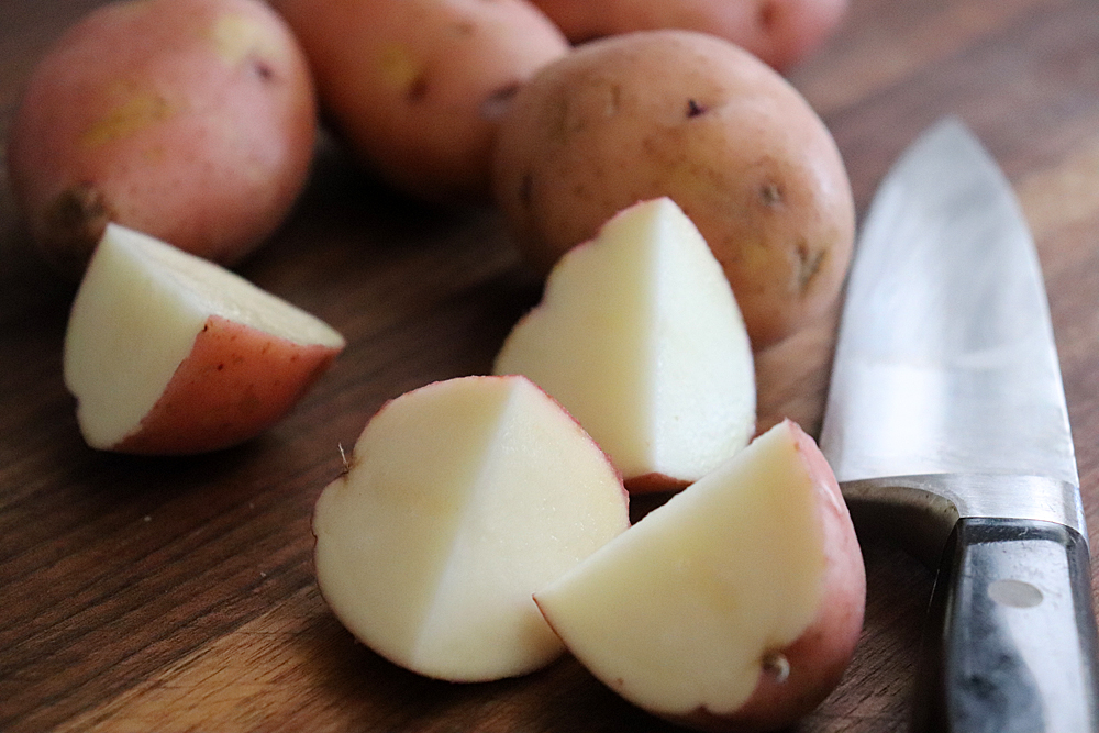 Cut Potatoes