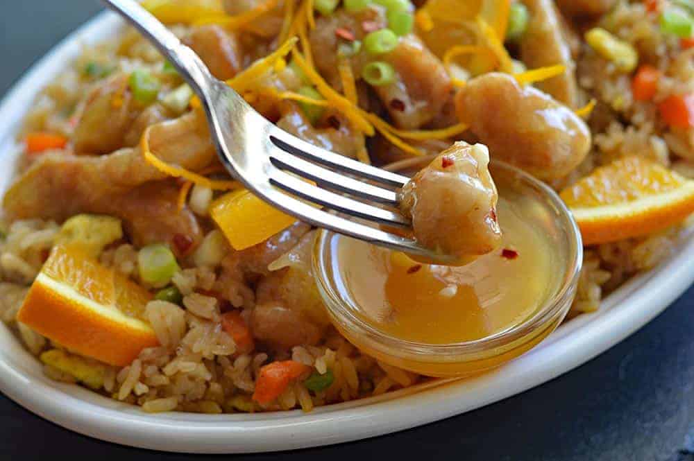 Original Orange "Chicken" by Panda Express {Vegan Version}