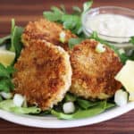 Beauty shot of Hearts of Palm Cakes