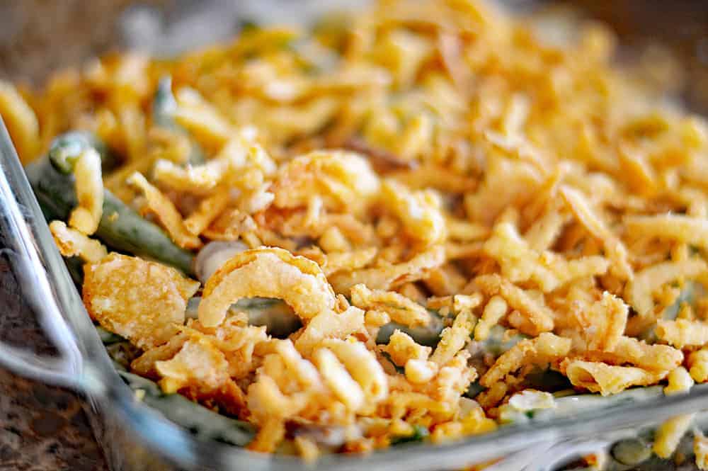 Easy Vegan Green Bean Casserole
