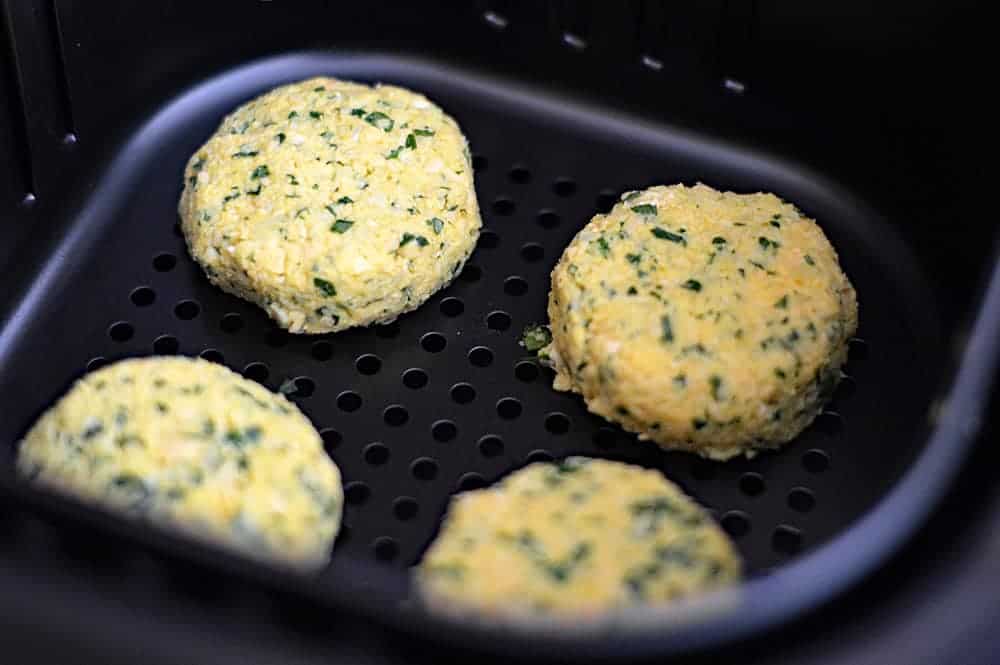 Golden Turmeric Air Fryer Falafel