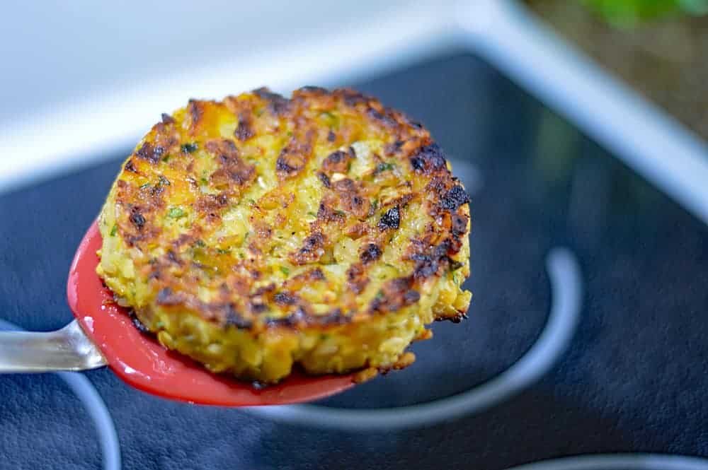 Vegan Golden Beet Burgers