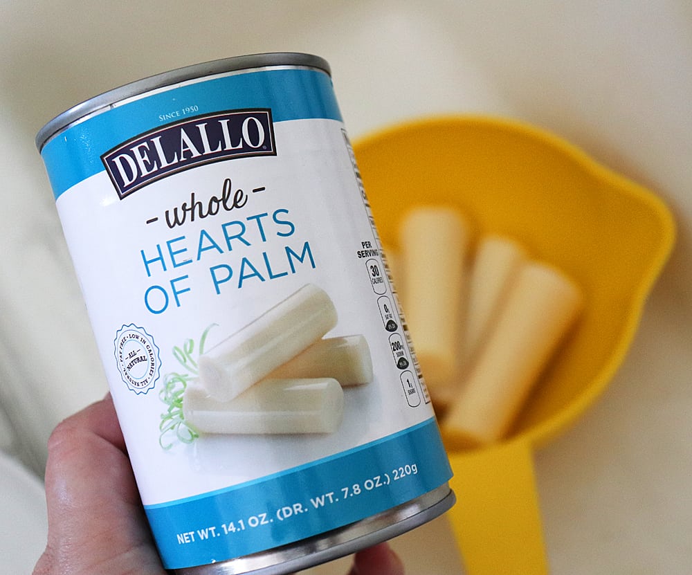 Can of hearts of palm