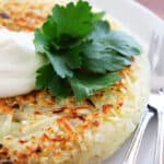 Crispy Vegan Skillet Hash Browns Hero Shot