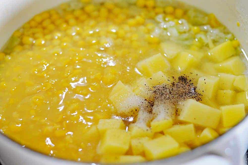 Vegan Cafe Corn Chowder