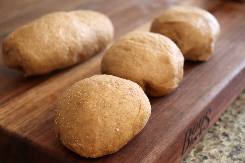 Forming the loaves