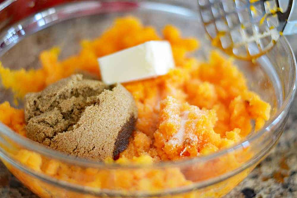 VEGAN Sweet Potato Casserole with Marshmallows