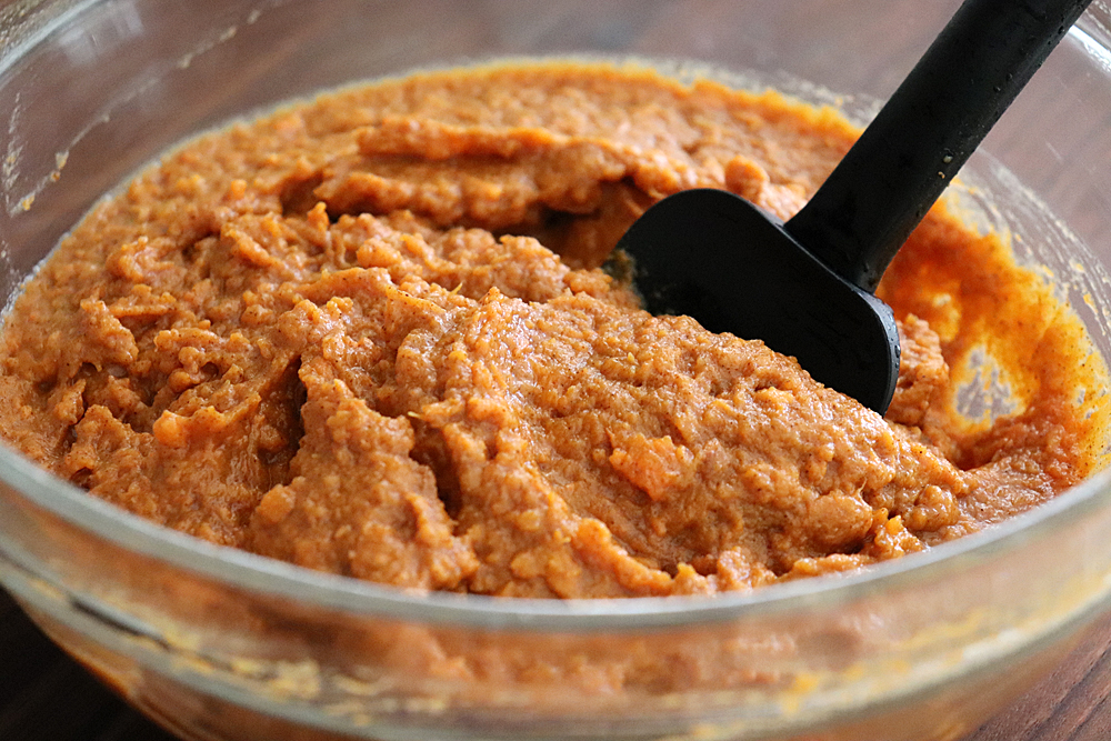 Sweet potato filling