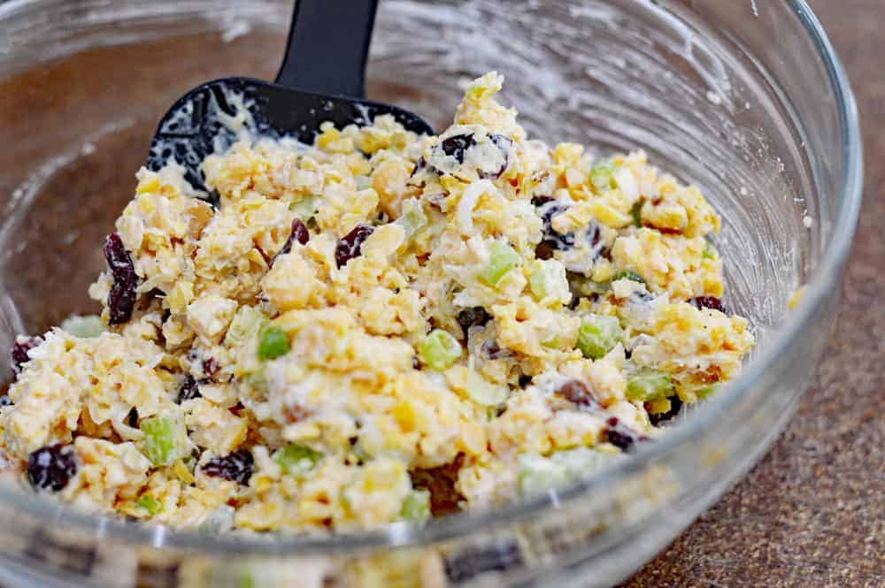Mixed bowl of ingredients