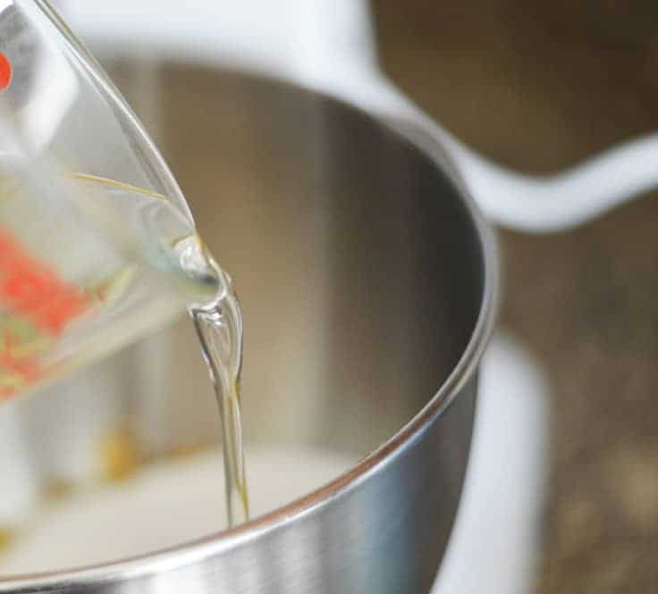 Oil for Zucchini Bread Recipe