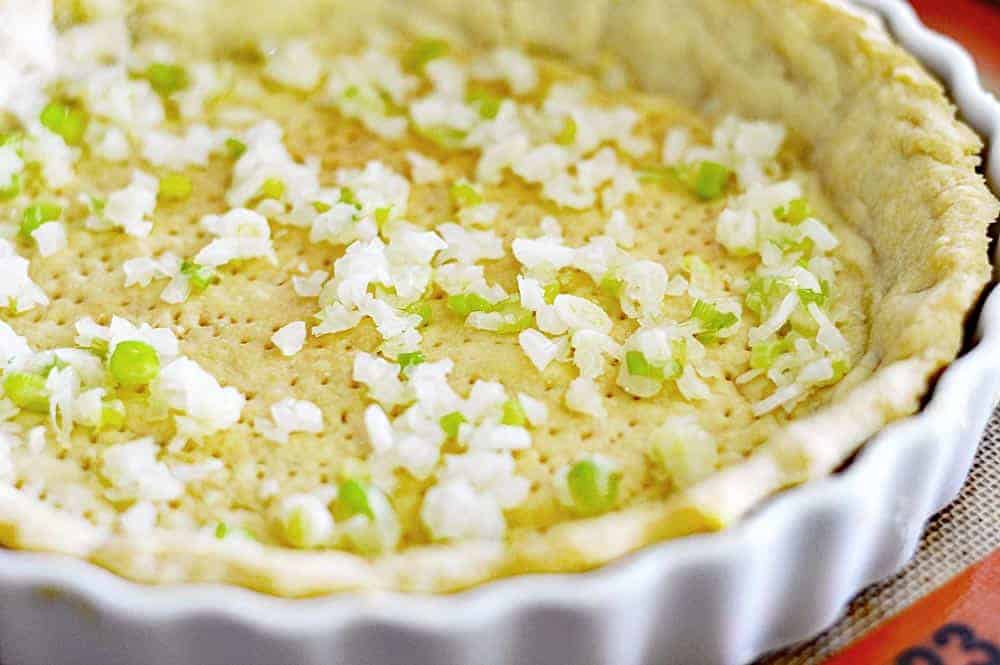 Vegan Summer Squash and Corn Tart