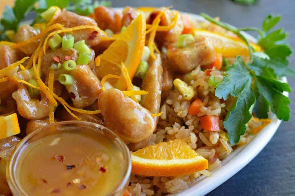 Original Orange "Chicken" by Panda Express {Vegan Version}