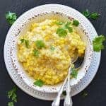 Easy Vegan Creamed Corn