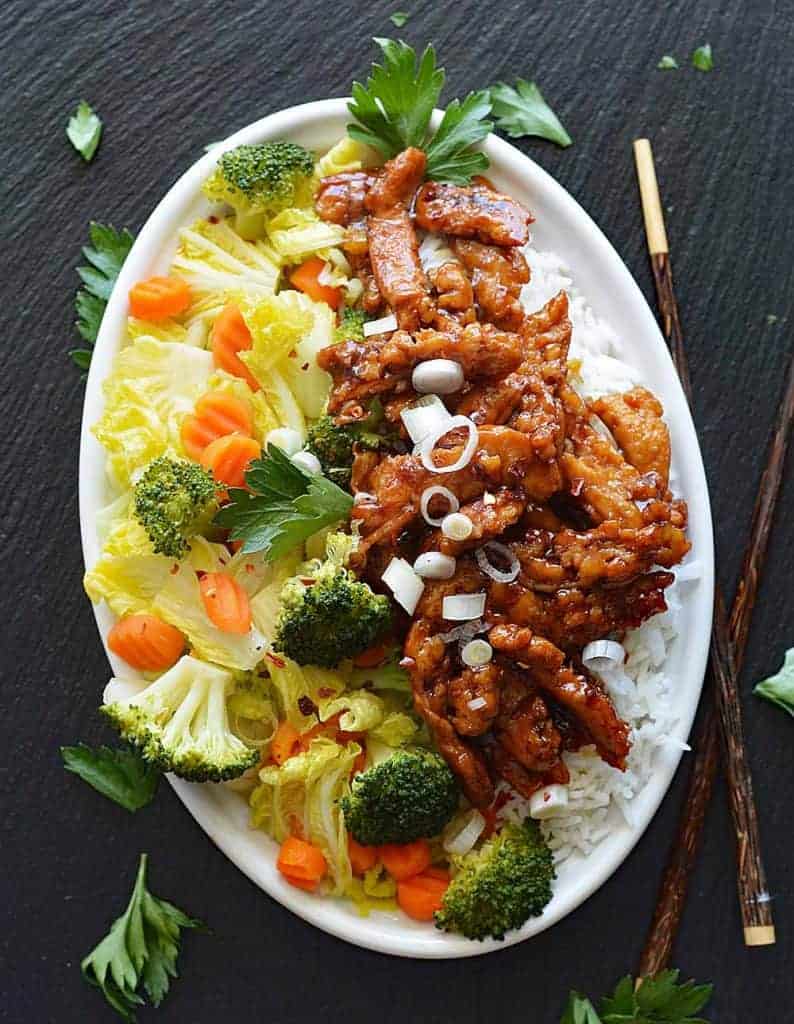 Easy Vegan Teriyaki Bowl