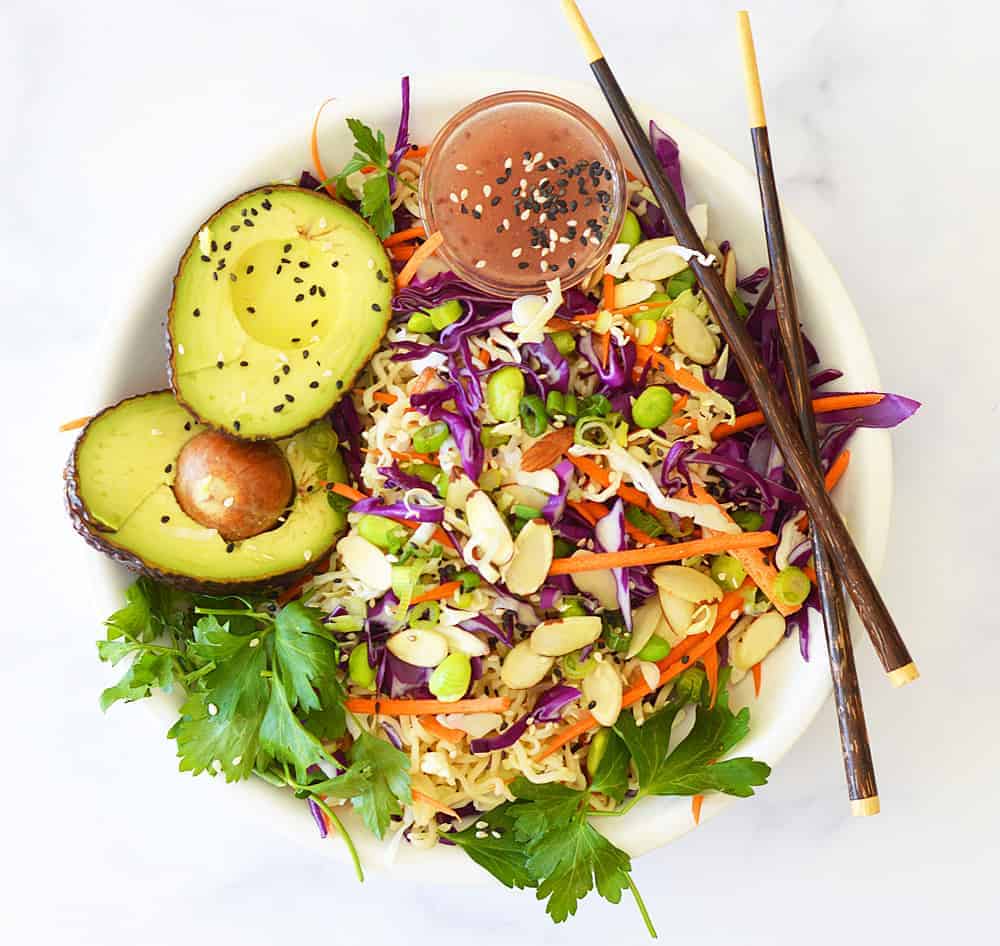 Asian Ramen Noodle Salad