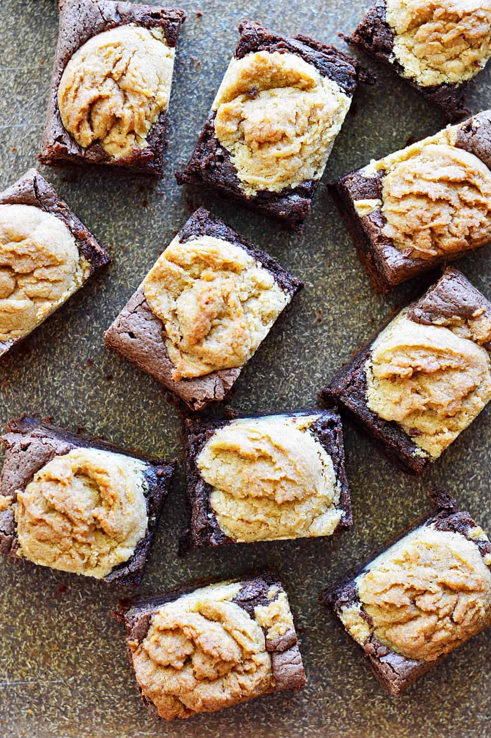 Vegan Peanut Butter Cookie Brownies