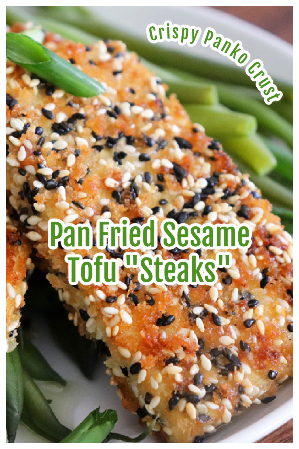 PIN for Pan Seared Sesame Crusted Tofu Steaks