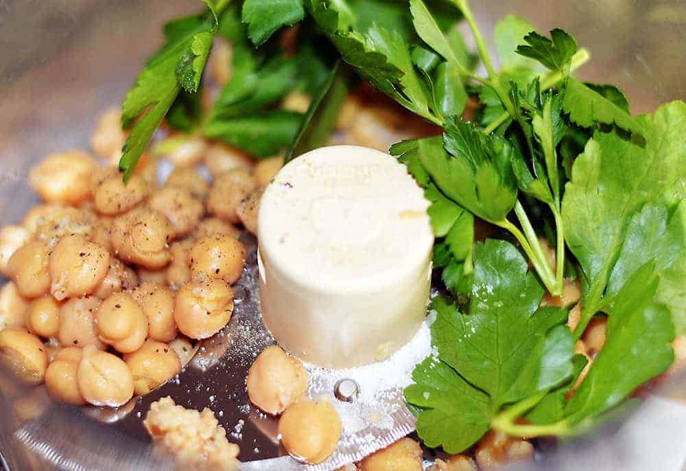Crispy Chickpea Cutlets with Lemon Caper Sauce