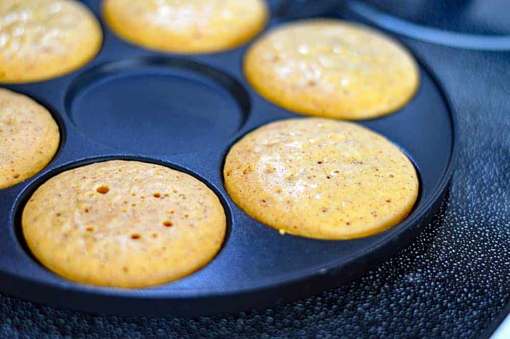 Vegan Silver Dollar Pumpkin Pancakes