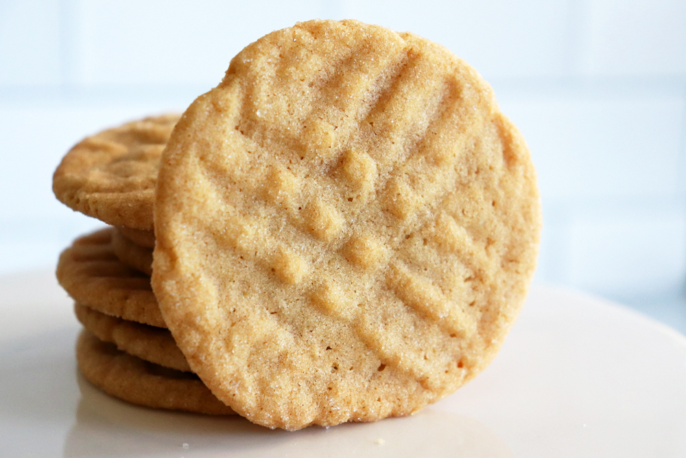 Hero shot of Classic Peanut Butter Cookie Recipe