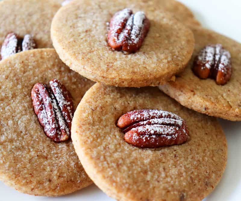 Baked Vegan Pecan Sandies