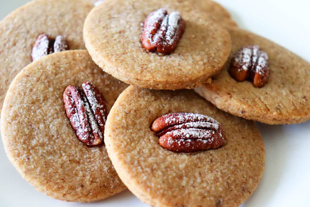 Baked Vegan Pecan Sandies