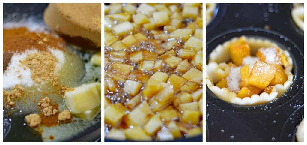 Mini Vegan Apple Pies