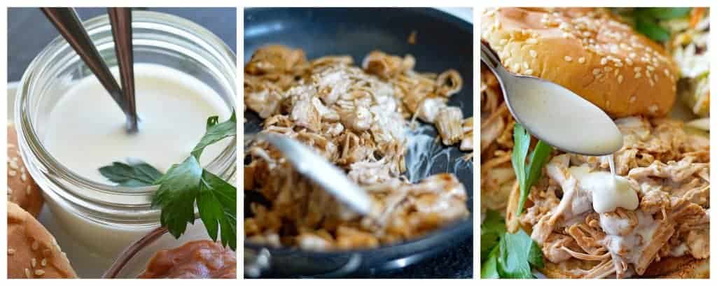 Pulled Jackfruit with Alabama White Barbecue Sauce 