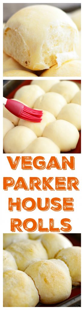 Easy Vegan Parker House Rolls