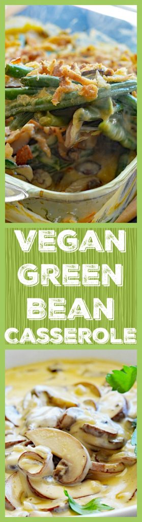 Easy Vegan Green Bean Casserole