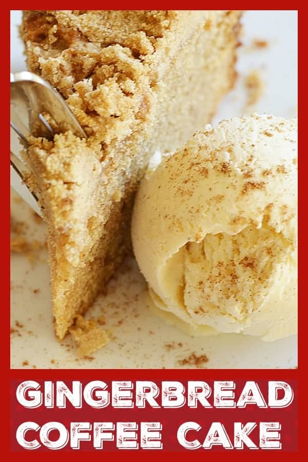 Gingerbread Spice Coffee Cake