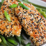 Pan Seared Sesame Crusted Tofu Steaks Hero Shot