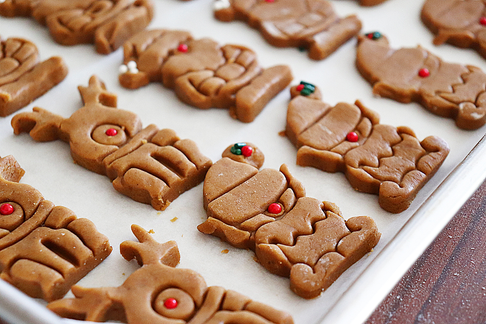 Gingerbread Cookies Ready To Bake